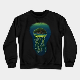 Jellyfish City Crewneck Sweatshirt